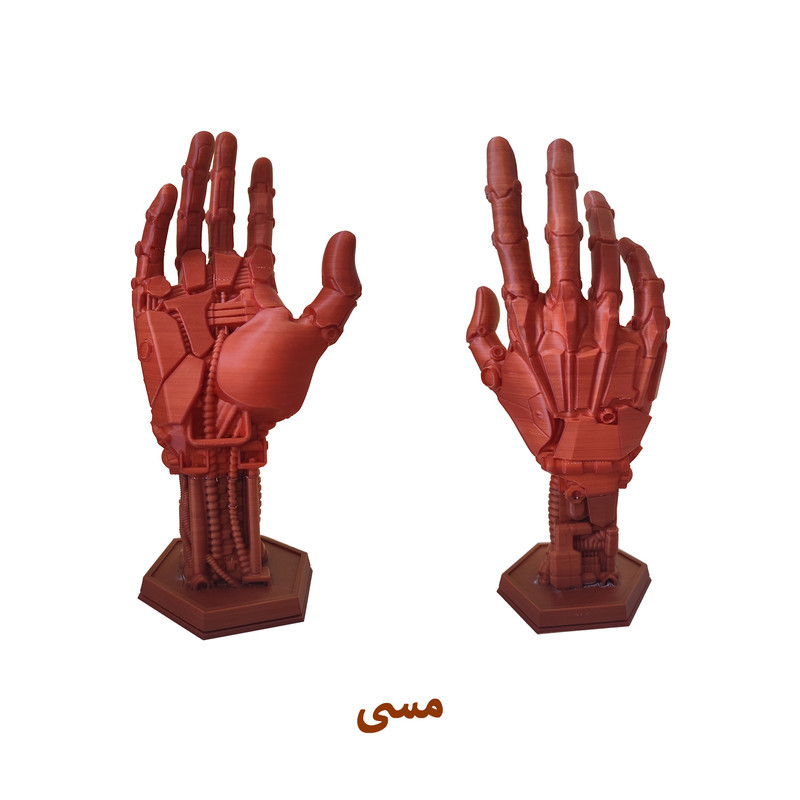 پایه دسته بازی طرح دست ربات