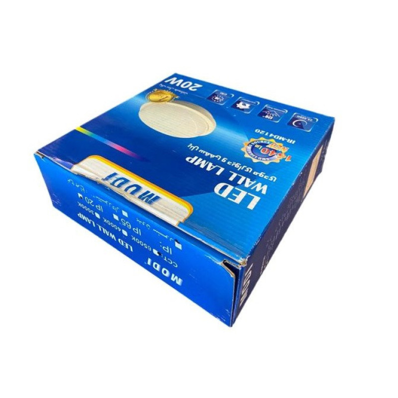 پنل ال ای دی 20 وات مودی مدل گرد کد IR-MD4120