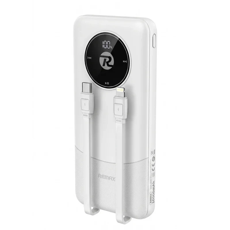 پاوربانک 22.5 وات ریمکس مدل RPP-37  ظرفیت 10000 میلی‌آمپرساعت