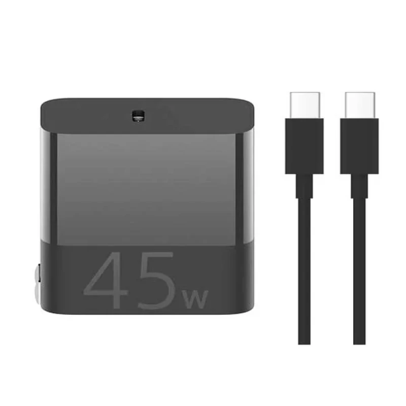 آداپتور شارژر زد ام آی مدل ha713 به همراه کابل تبدیل USB-C