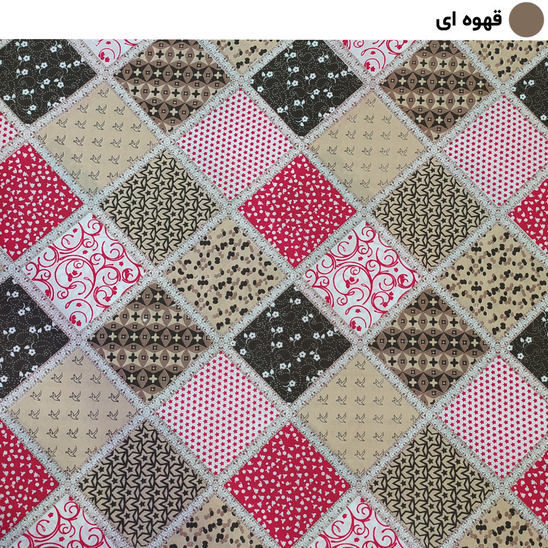 لحاف سندس مدل چهل تکه کد F967 دونفره سایز 220x190 سانتی متر