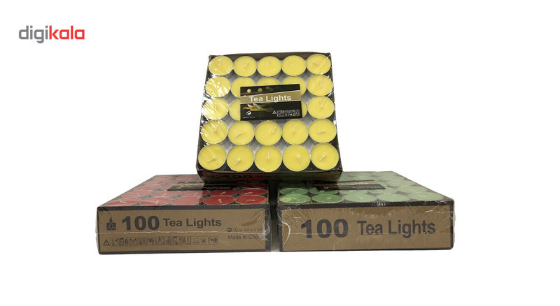 شمع وارمر مدل Tea Lights بسته 100 عددی