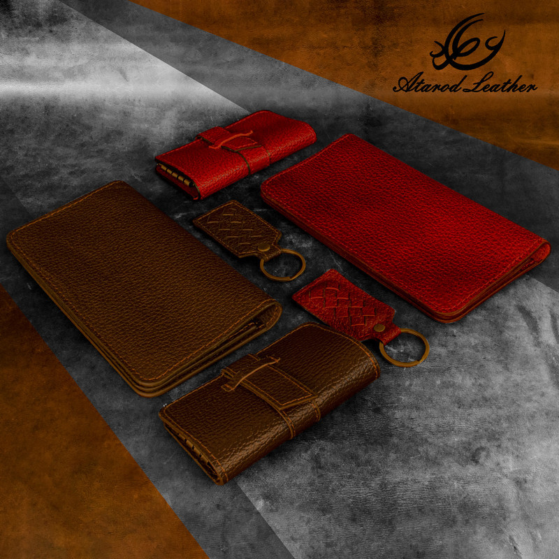 ست هدیه چرم عطارد مدل A17
