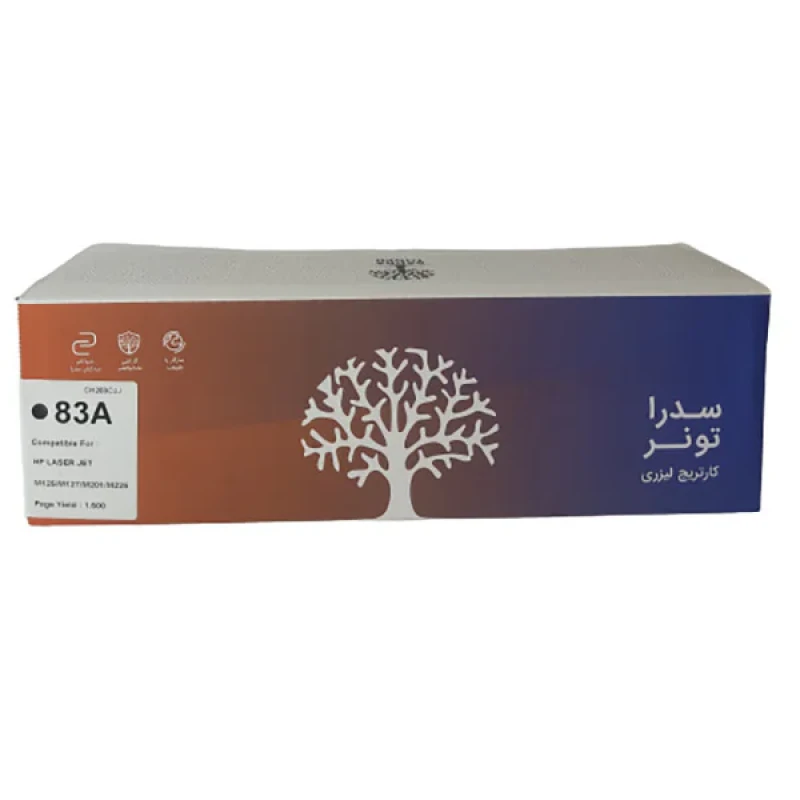 تونر مشکی سدرا مدل 83A