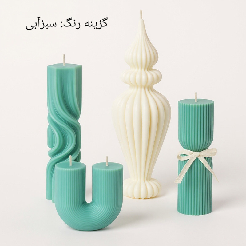 شمع استوانه بدون بو مدل PD145 زمان اتمام 100 ساعت بسته 4 عددی