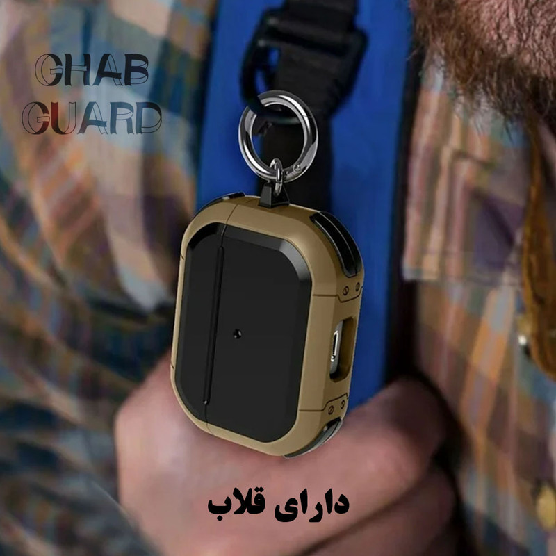 کاور قاب گارد مدل BATMANPODS مناسب برای کیس اپل Airpods pro 2