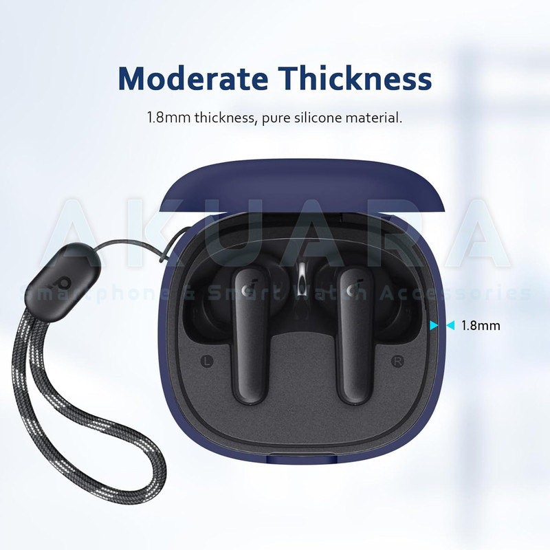 کاور آکوآرا مدل Silicone مناسب برای کیس هدفون بی سیم انکر R50i  P20i