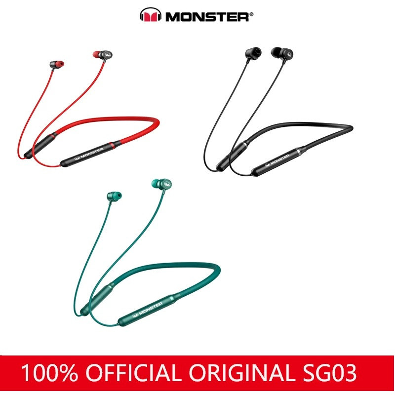 هدفون بی سیم مانستر مدل EMD SG03 BGTR NER TWS