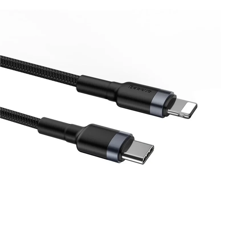 کابل تبدیل USB-C به لایتنینگ باسئوس مدل CATLKLF-G1 Cafule طول 1 متر