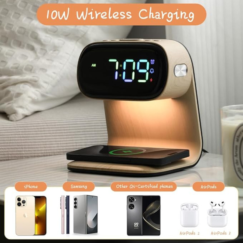 پایه نگهدارنده گوشی موبایل گرین لاین مدل BEDSIDE CLOCK