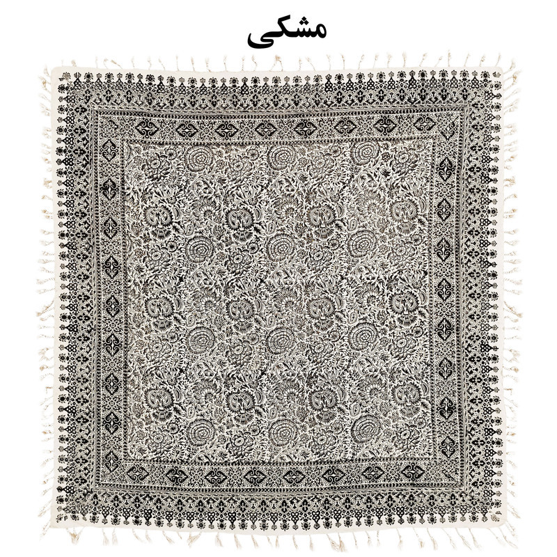 رومیزی قلمکار مدل گل دار