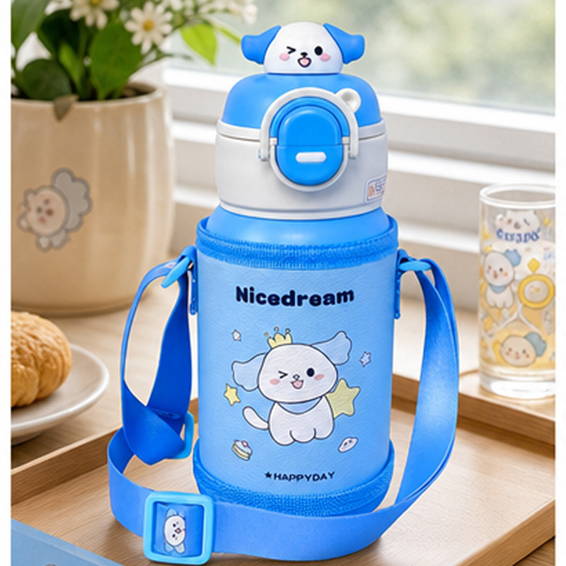 قمقمه کودک مدل دوحالته کیف دار مدل Nicedream گنجایش 0.5 لیتر
