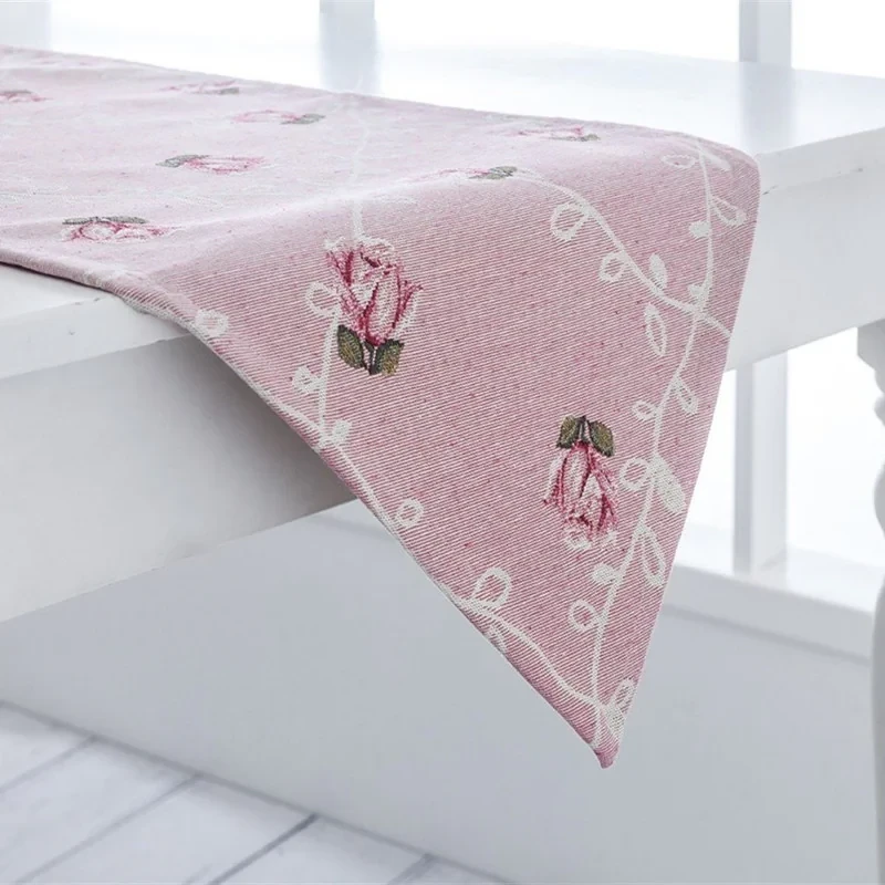 رانر انگلیش هوم مدل Twin Roses سایز 105x35 سانتی‌متر