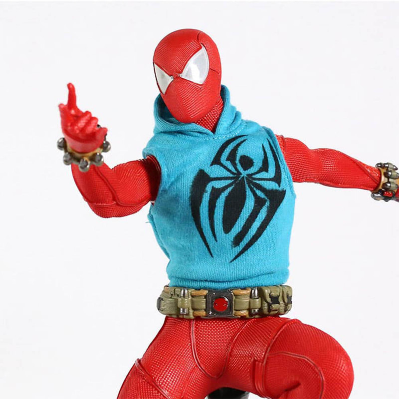 فیگور طرح مرد عنکبوتی مدل Scarlet Spider ارتفاع 37 سانتی‌متر