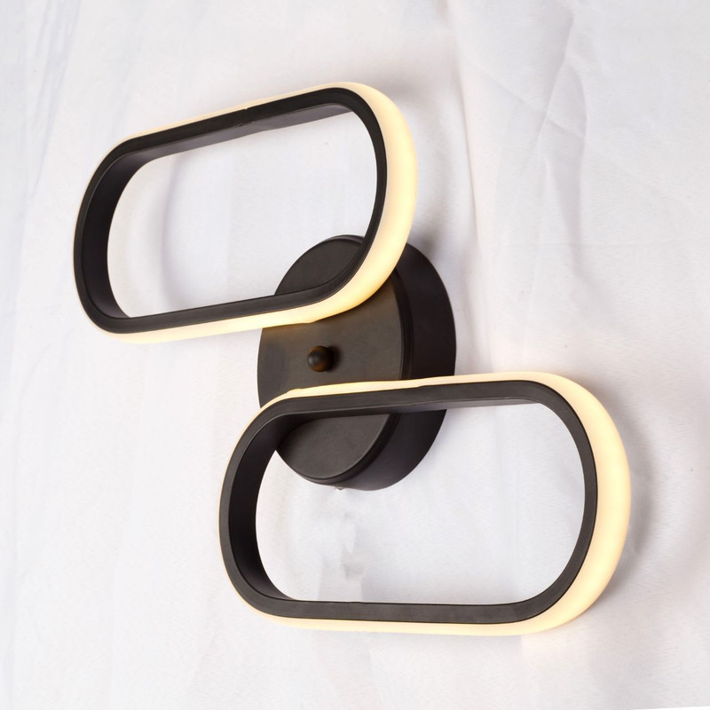 چراغ دیواری مدرن چشمه نور کد L64072BK