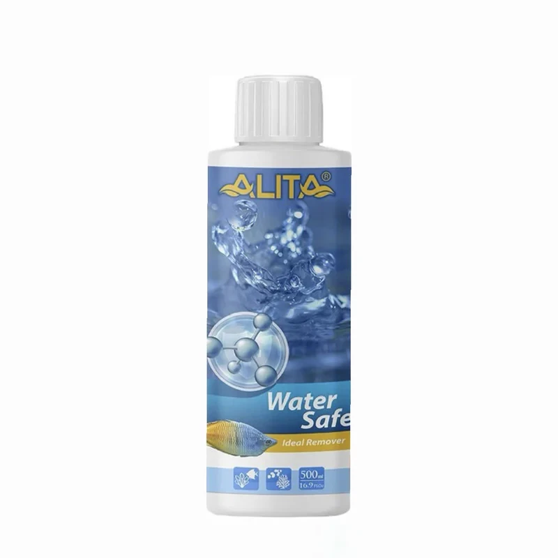 محلول آماده‌ساز آب آکواریوم آلیتا مدل Water Safe حجم 500 میلی‌لیتر