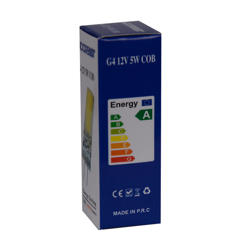 لامپ سوزنی 5 وات نوربیست مدل 5W-COB پایه G4-12V بسته 2 عددی