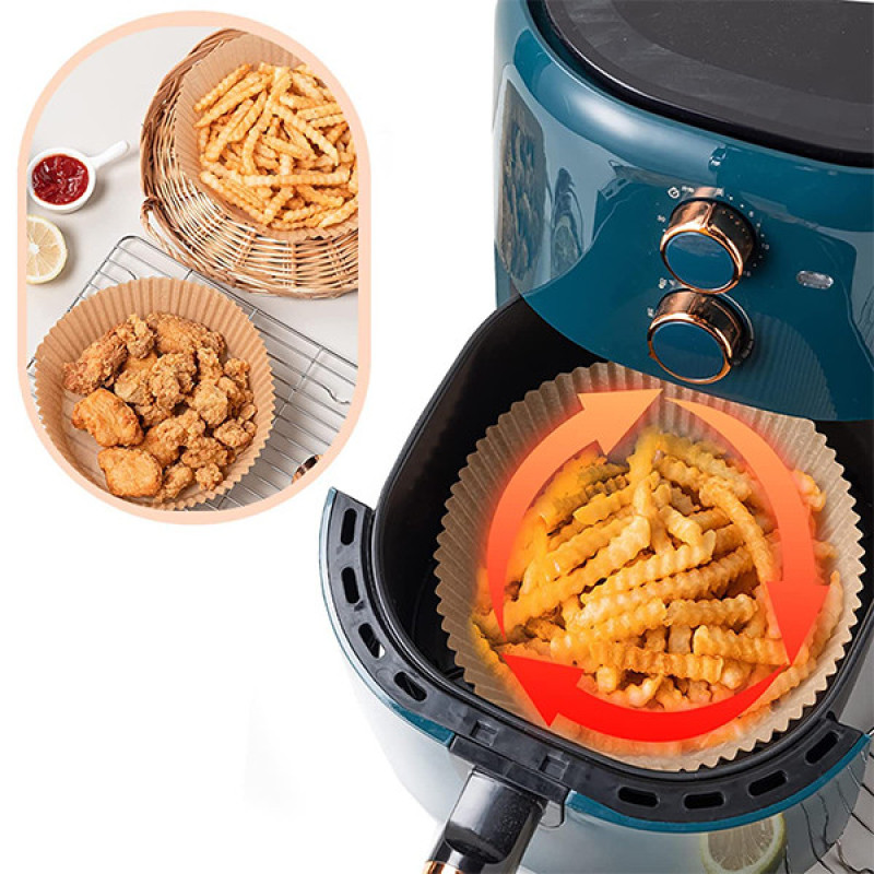 کاغذ شیرینی پزی مدل Air fryer بسته 50 عددی