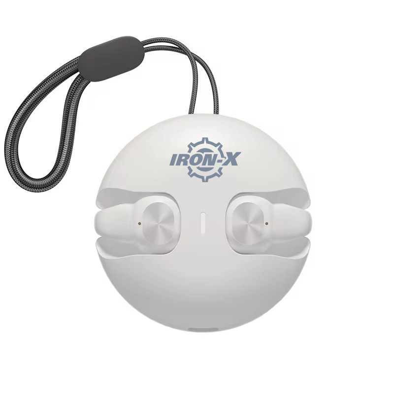 هدفون بلوتوثی آیرون ایکس مدل J04 با نویز کنسلینگ میکروفون (ENC)، درگاه شارژ USB Type-C، دارای قابلیت اتصال به چند دستگاه، دارای طراحی ارگونومیک