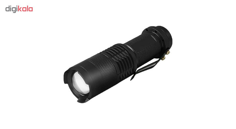 پک چراغ قوه UV فلیکسبل مدل UV blacklight 1 LED به همراه شارژر و باتری قابل شارژ