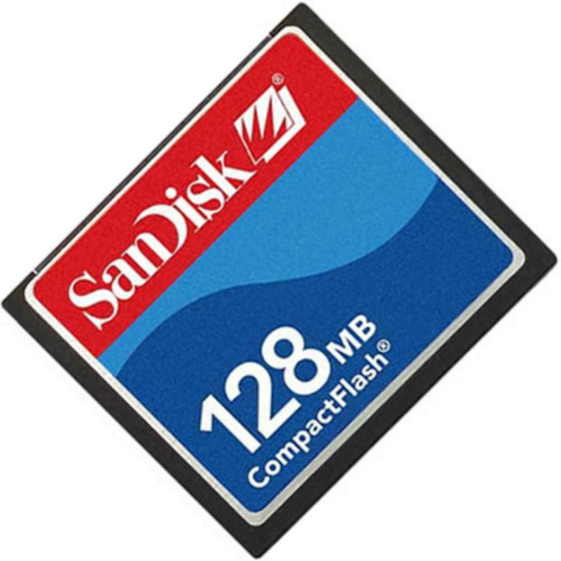 کارت حافظه CompactFlash سن دیسک مدل SDCFJ-128-A10  ظرفیت 128 مگابایت