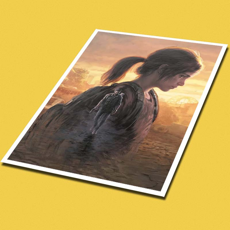 پوستر کارنيکا طرح لست اف اس The Last of Us کد 34893 مجموعه 8 عددی