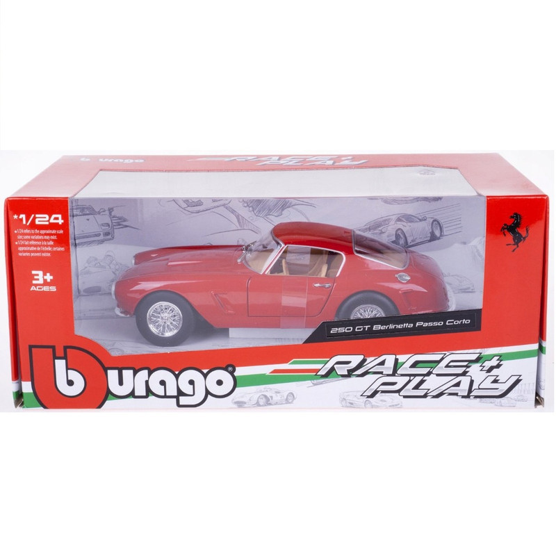 ماکت ماشین  بوراگو مدل Ferrari 250 GT Berlinetta Passo Corto