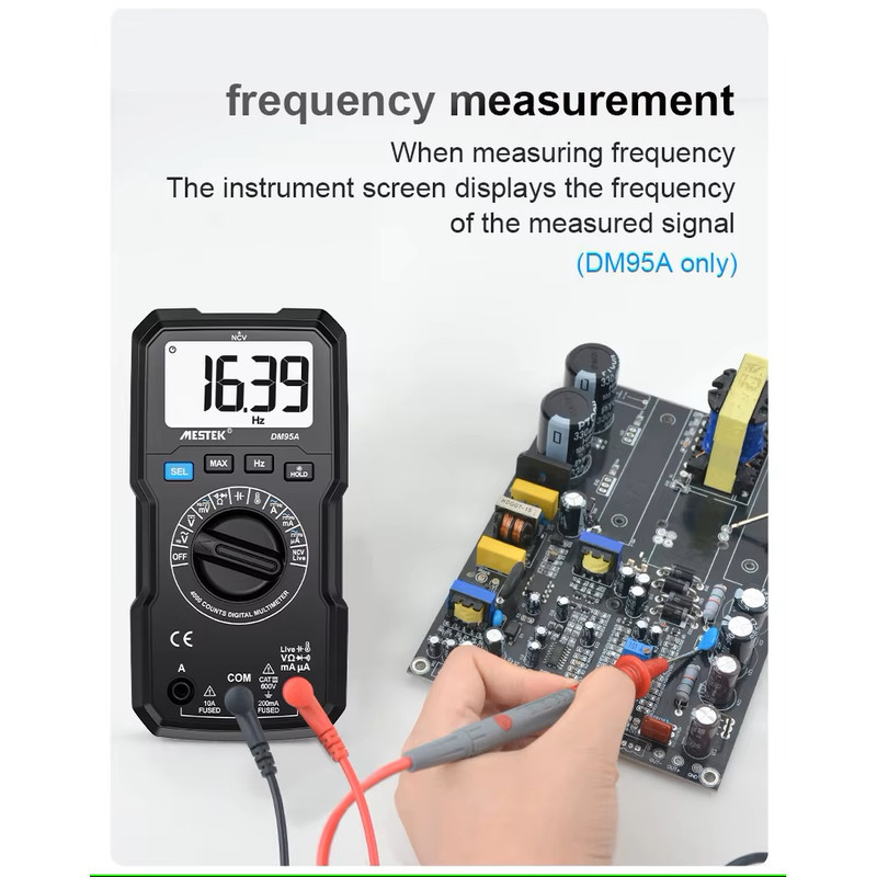 مولتی متر دیجیتال مستک مدل DM95A
