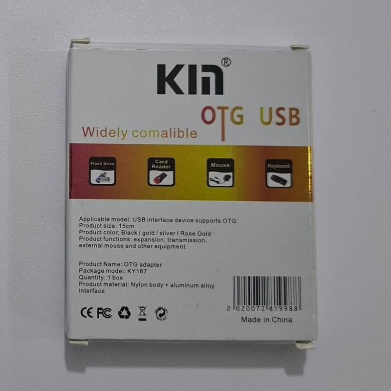 مبدل USB-C به USB OTG کین مدل KY-167