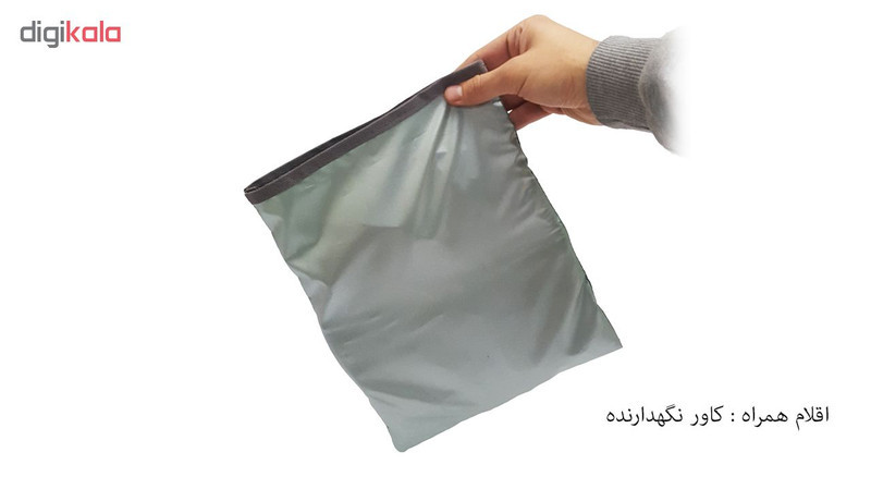 آفتابگیر شیشه جلو خودرو مدل عینکی به همراه کاور نگهدارنده