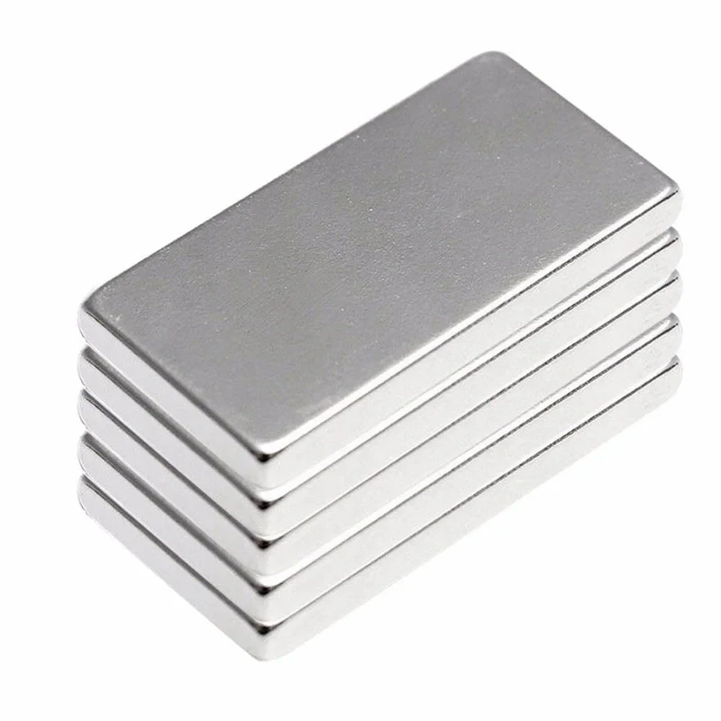 آهن ربا مدل نئودیمیوم بلوک 20x10x2mm بسته 5 عددی