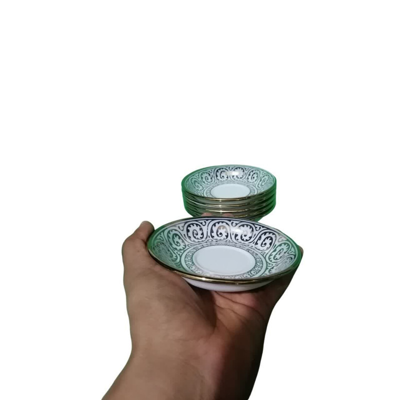 نعلبکی مدل موج بسته 6 عددی