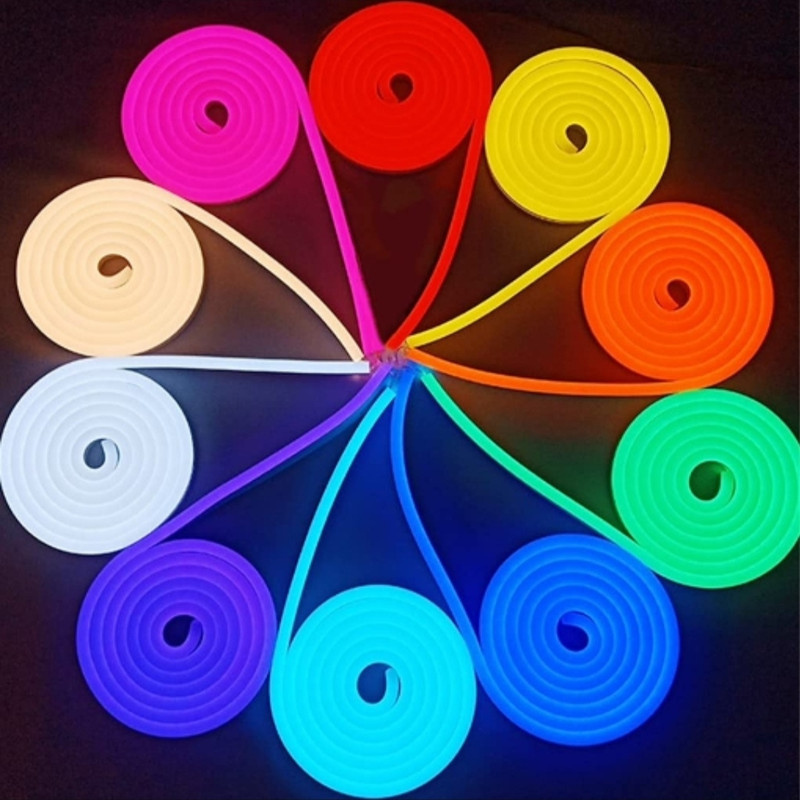 ریسه نئون فلکسی مدل سولو آآ مرکوری کد 12v RGB طول نیم متر