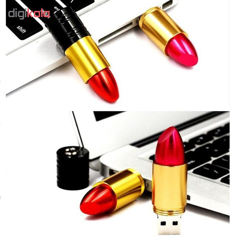 فلش مموری طرح رژ لب مدل Ultita-LS01 ظرفیت 16 گیگابایت