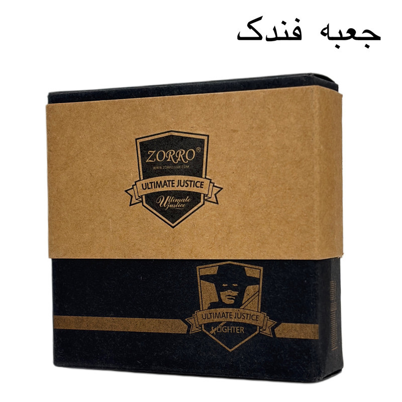 فندک زورو مدل بنزینی طرح زینگی کد 1095