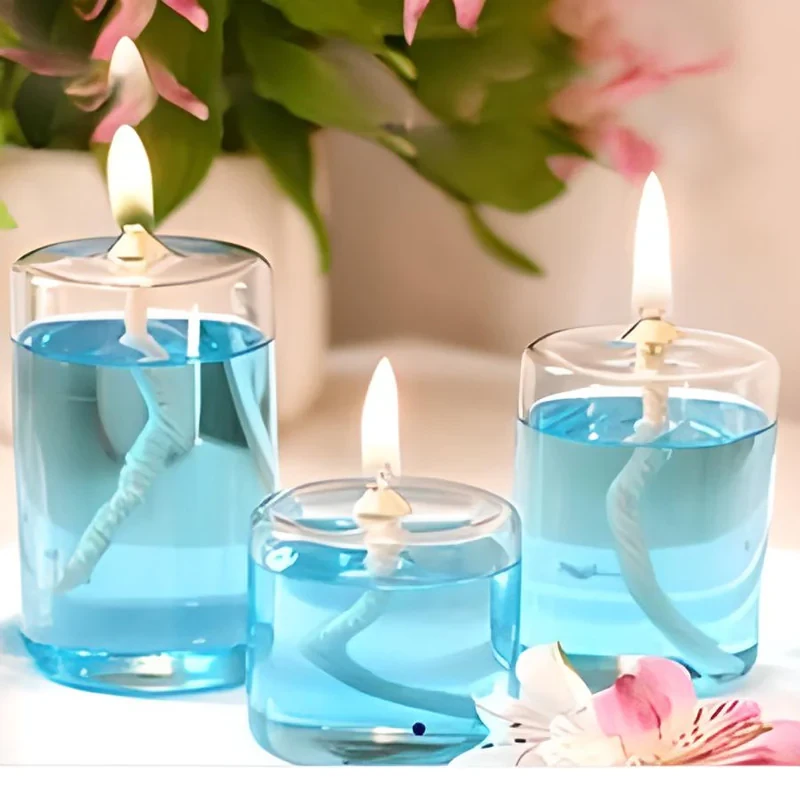 شمع مدل استوانه ای مجموعه 3 عددی