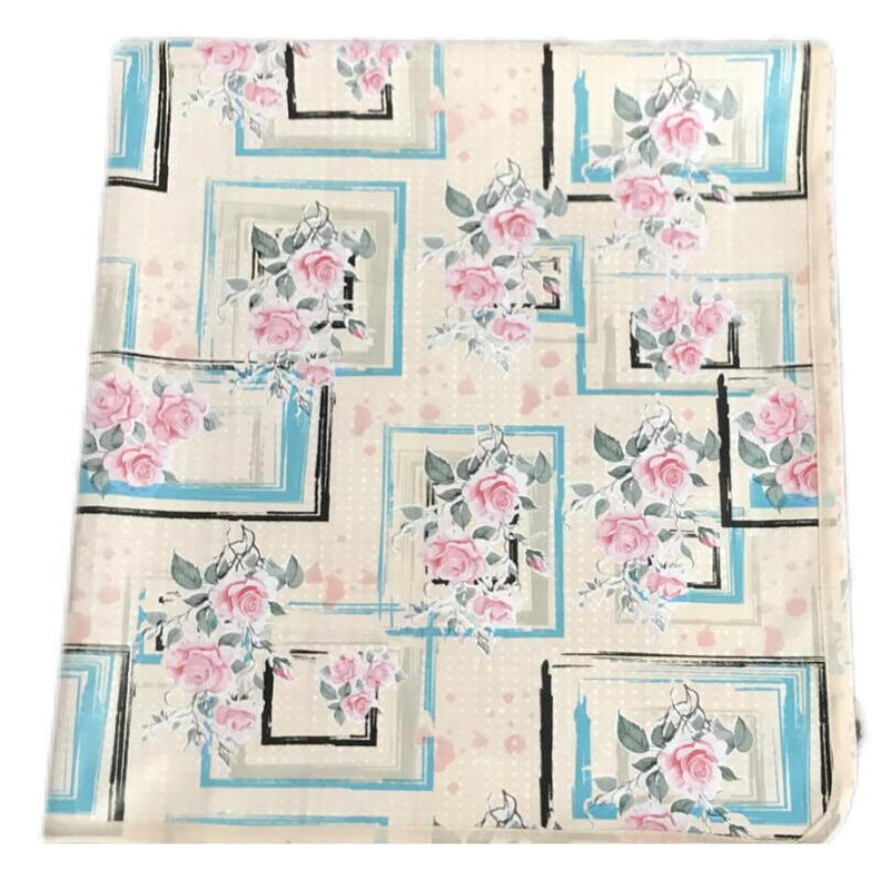 سفره 6 نفره مدل آوا طرح 2 رو کد 05 سایز 140×100 سانتی متر