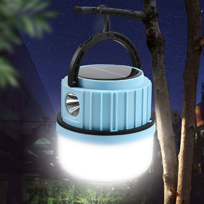 چراغ شارژی پنل دار مدل YC-158 با نور مهتابی