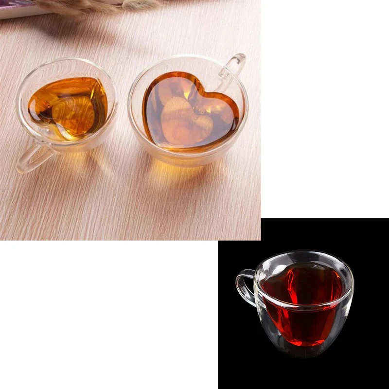 فنجان مدل دوجداره کد Heart-11S
