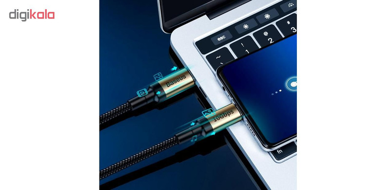 کابل تبدیل USB-C باسئوس مدل CATKLF-S طول 1 متر