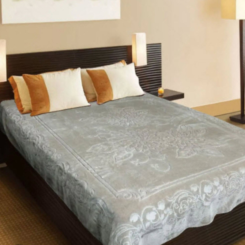 پتو گلبافت مدل الوان برجسته کد 350 سایز 240x220 سانتی متر