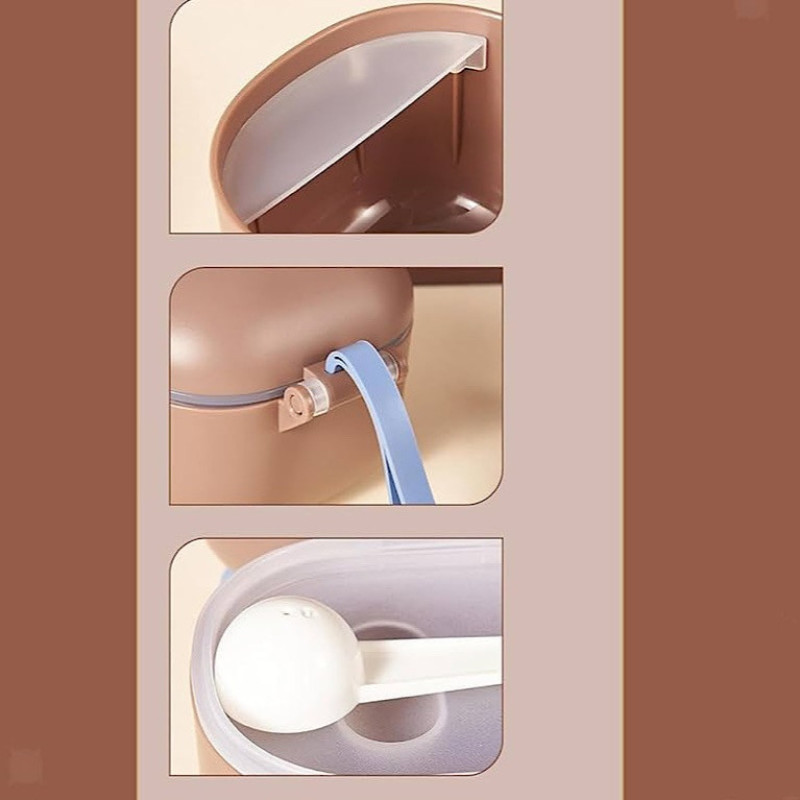 ظرف نگهدارنده شیر خشک مدل خرس