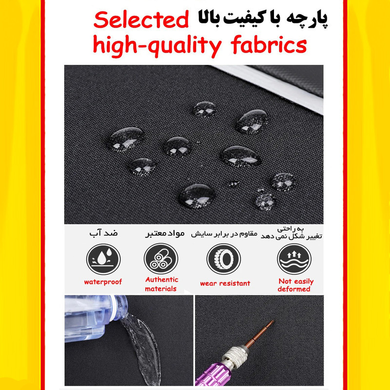 کوله پشتی لپ تاپ مدل 6301 مناسب برای لپ تاپ 14.1 تا 15.6 اینچی