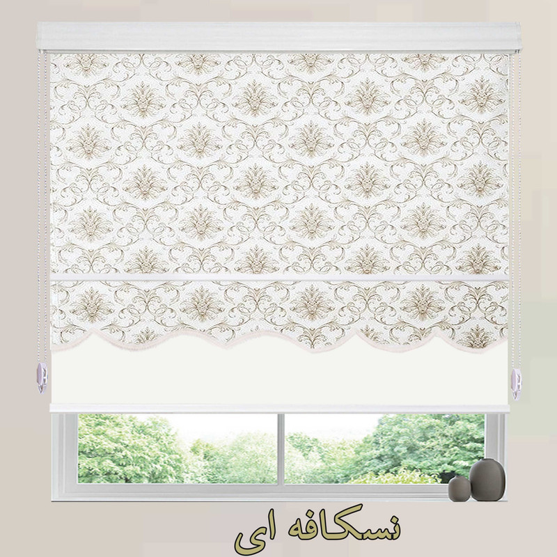 پرده زبرا شب و روز زیو کد 3111 سایز 180×160 سانتی متر
