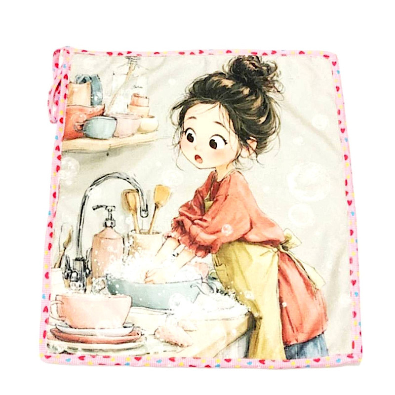 دستمال نظافت خانه و آشپزخانه حوله‌ای مدل Kitchen1992