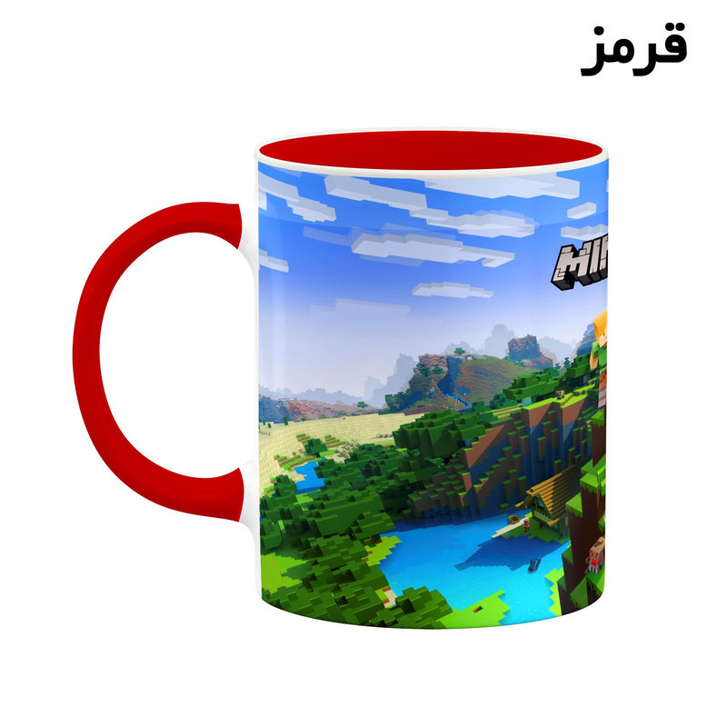 ماگ کاکتی طرح ماینکرافت minecraft مدل mgh41607