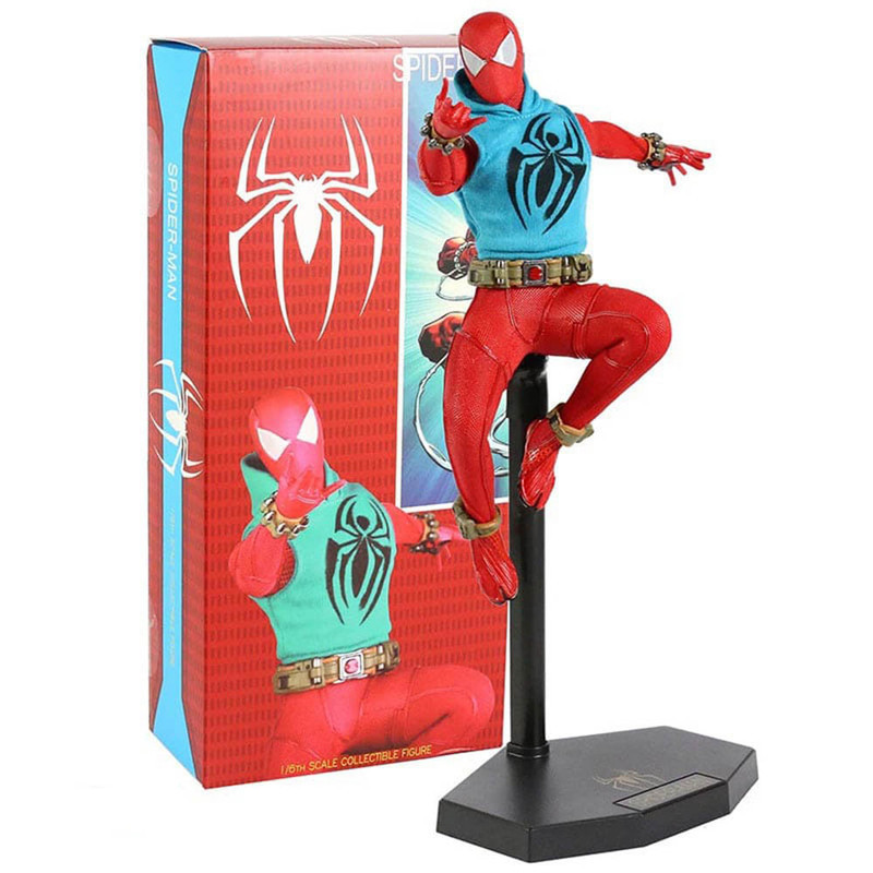 فیگور طرح مرد عنکبوتی مدل Scarlet Spider ارتفاع 37 سانتی‌متر