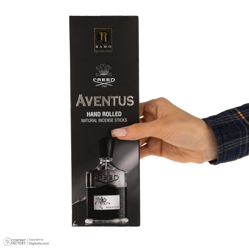 عود رامو مدل 003 رایحه ادکلن AVENTUS بسته 20 عددی