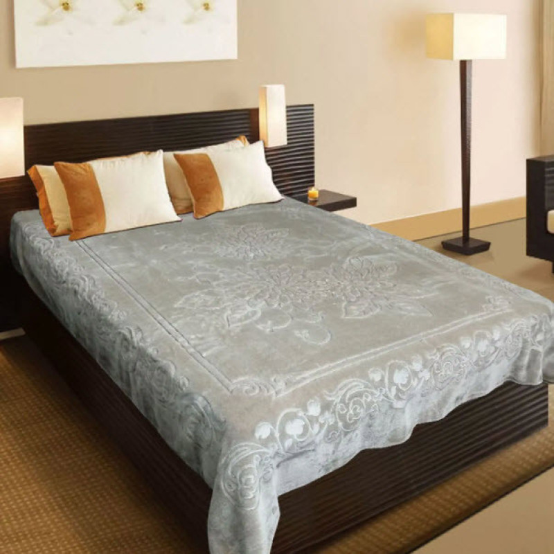 پتو گلبافت مدل الوان برجسته کد 350 سایز 240x220 سانتی متر