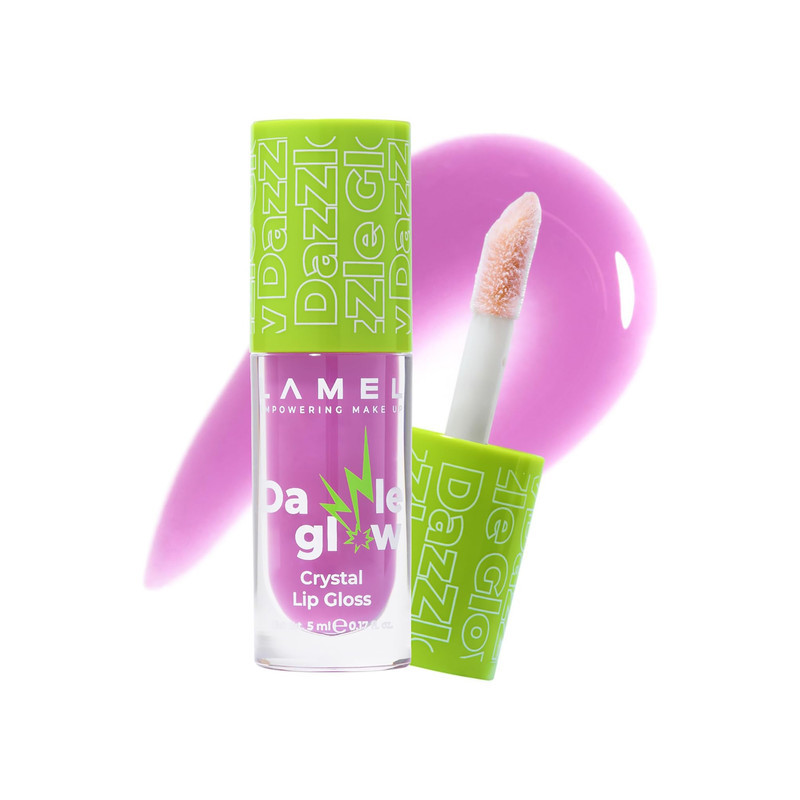 برق لب مایع براق لامل مدل Dazzle Glow شماره 406